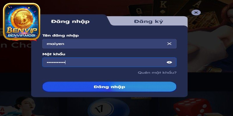 Cách đăng nhập Benvip đầy đủ cho game thủ