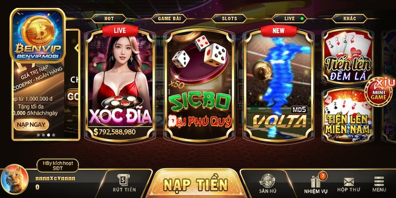 Sự hợp pháp của cổng game trực tuyến Benvip