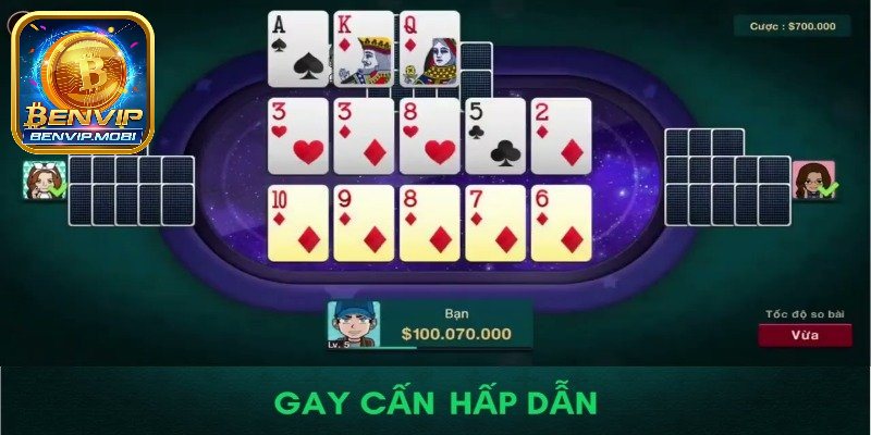 Tính điểm trong game bài Mậu binh Benvip