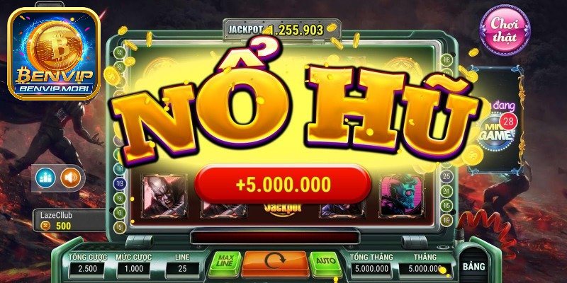 Ưu điểm khi tham gia quay hũ tại Benvip