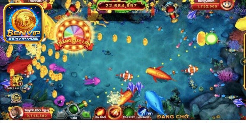 Ưu điểm săn cá tại cổng game Benvip