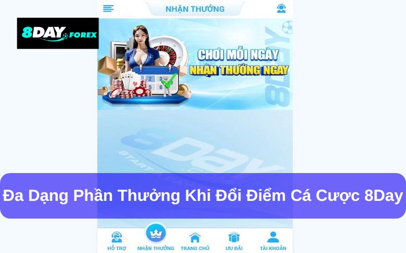 Các hình thức tặng điểm phổ biến tại 8day Các hình thức tặng điểm phổ biến tại 8day